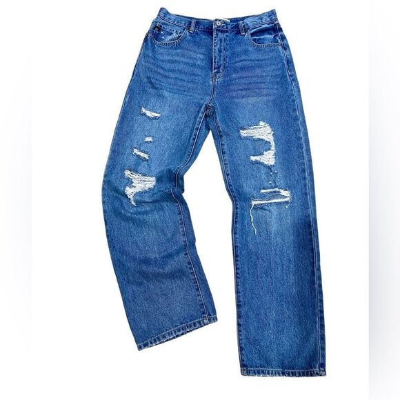 KanCan Jeans Stephanie Ultra High Rise 90's Boyfriend size 11/29 - Picture 15 of 15